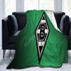 Coperta Stampata Borussia Monchengladbach Morbida Leggera Calda Coperta Plaid in Flanella Casa Letto Divano Ufficio Trapunta Peluche Copriletto