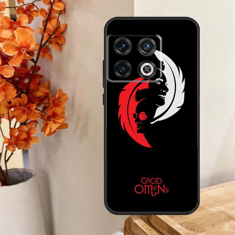 Good Omens Funda For OnePlus 13 13R 12 12R 11 10 Pro 8T 10T OnePlus Nord 4 CE 2 3 Lite N30 N20 N10 Case