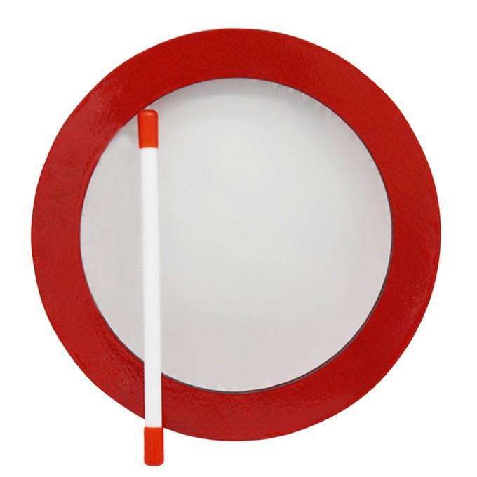 Orff Percussion Instruments: Transparent Matte Lollipop and Irregular Shape Hand Drums for Kindergarten Teaching