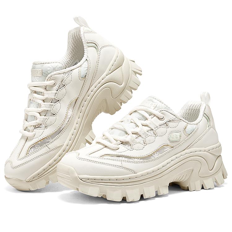 Skechers Hi-Ryze Lace-Up Sneakers Women Sneakers White Green 177229-WMNT