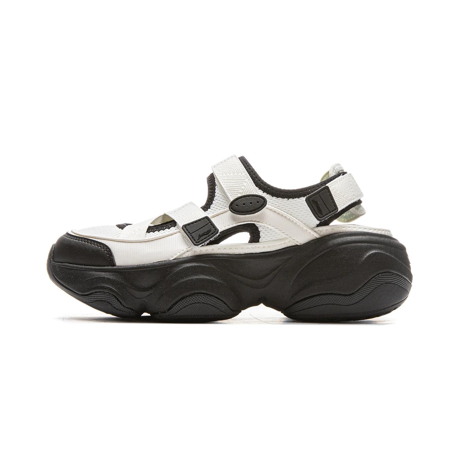 Li Ning Honey Synthetic Leather River Trekking Shoes Women s White Black AGUV026-2 36
