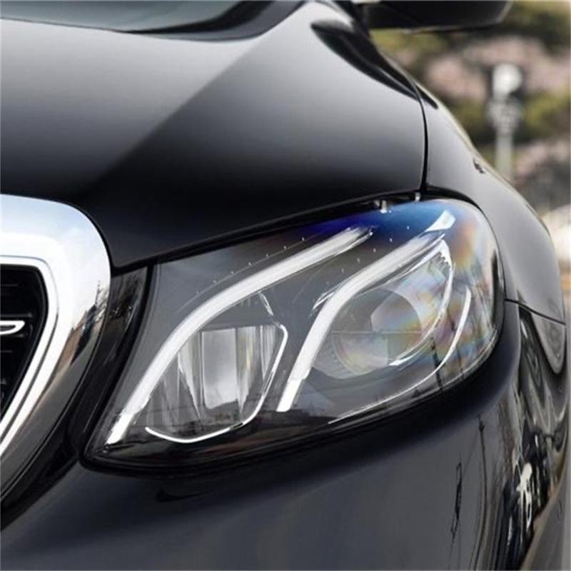 For Mercedes Benz E Class W213 2016 2017 2018 2019 2020 front Car Headlight Cover Lens Shell Lampcover Lampshade Headlamp Light