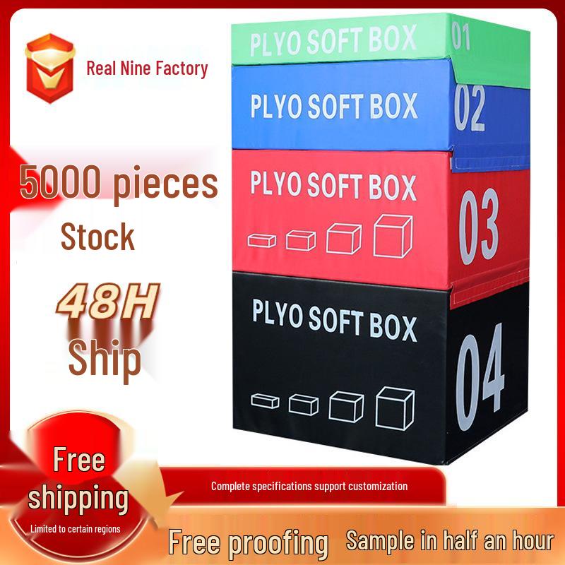 Soft 4-in-1 Vaulting Box for Kids' Fitness Training