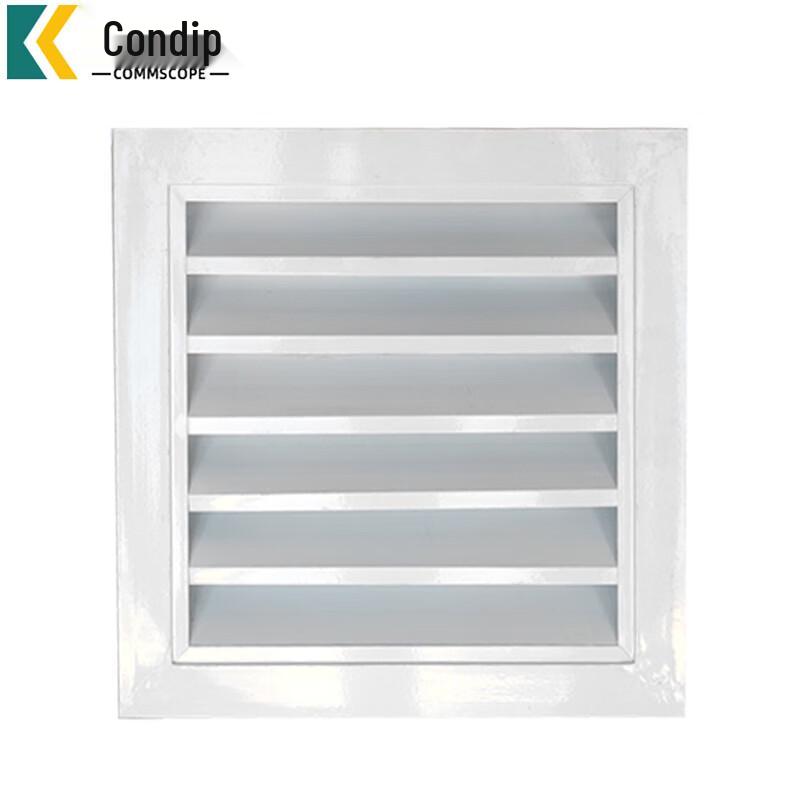 Aluminum Alloy Single Layer Rainproof Louver Air Vent