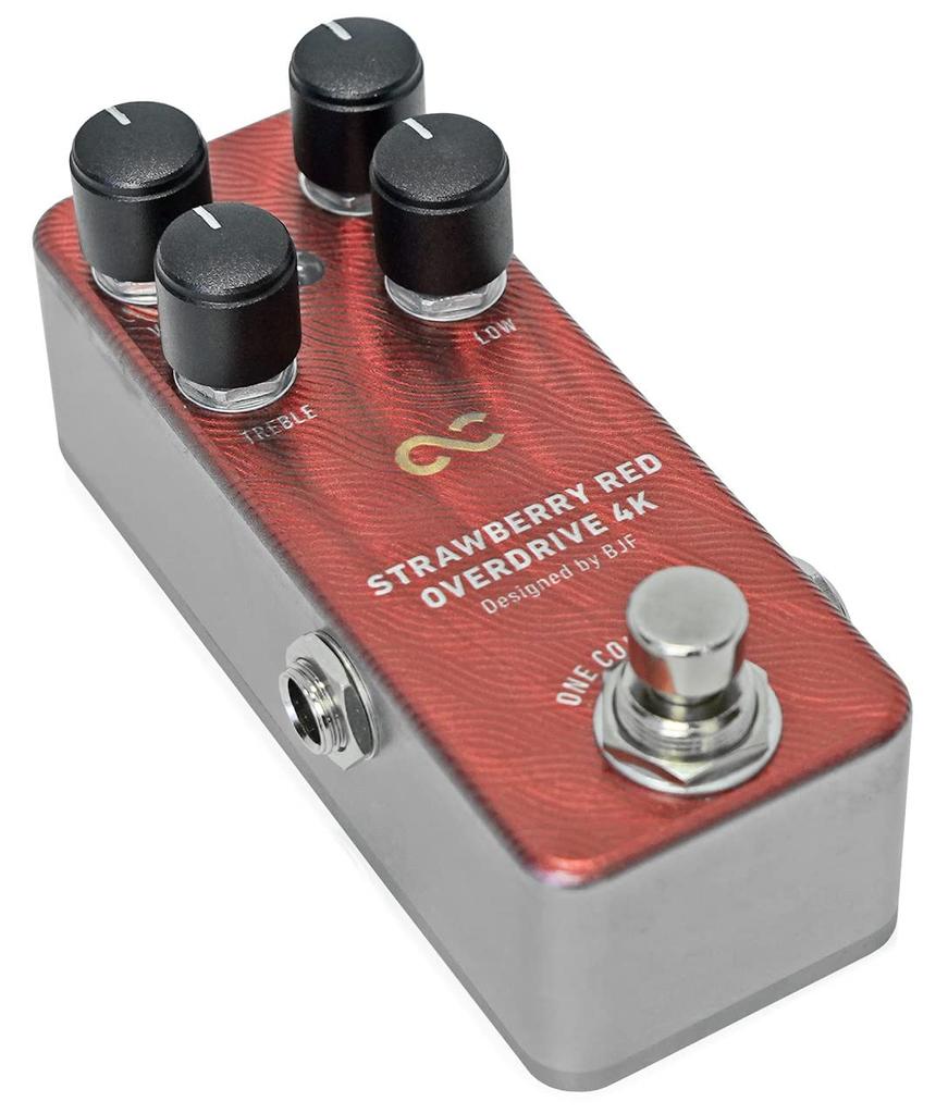 One Control STRAWBERRY RED OVERDRIVE 4K One Control Overdrive Effector