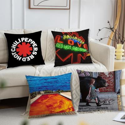 R-Red Hot C-Chili Peppers Californication Pillow Case Living Room Sofa Cushion Cover Suitable For Home Bedroom Room Decoration