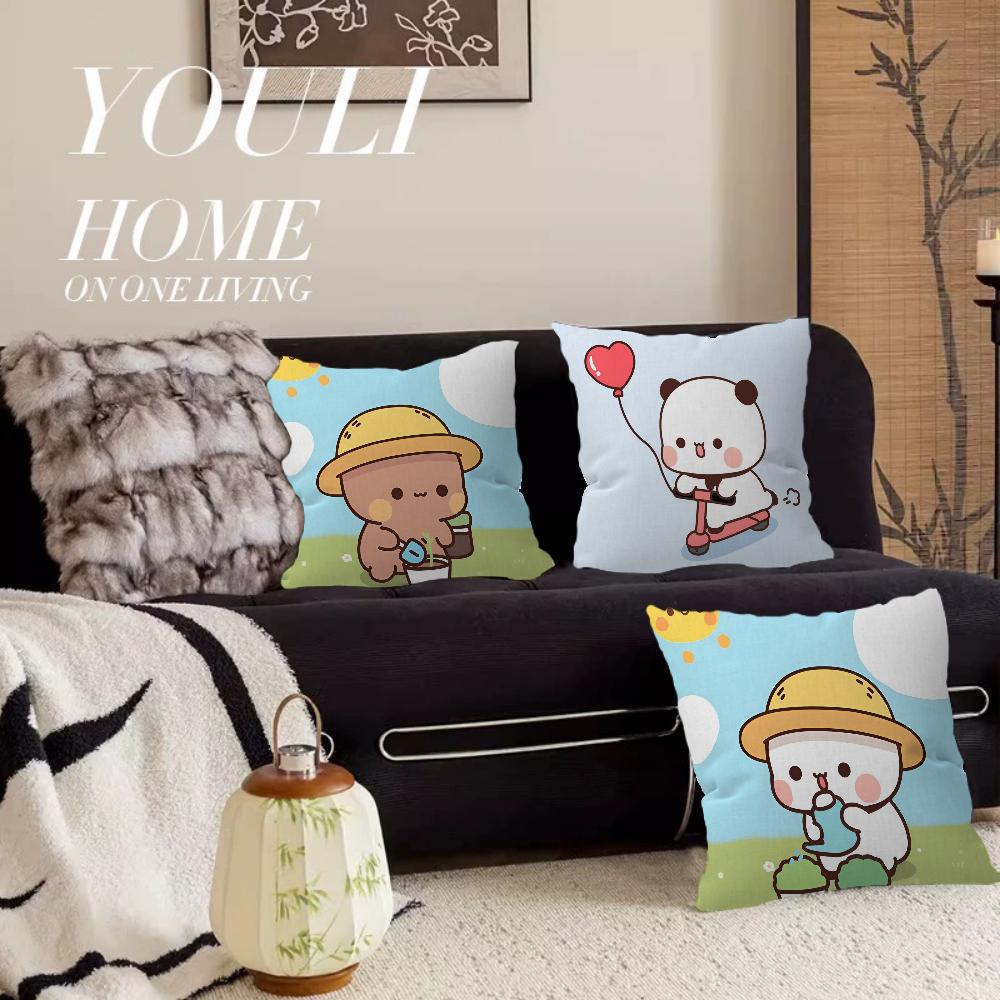 Bubu Dudu Personalized Pillow Dust Cover Bedroom Kids Party Decoration Pillowcase Birthday Children Gift