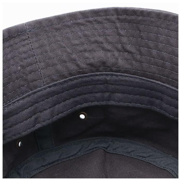 [Newhattan] Stone Wash Bucket Hat 1500 Gold L/XL (60cm-61cm)