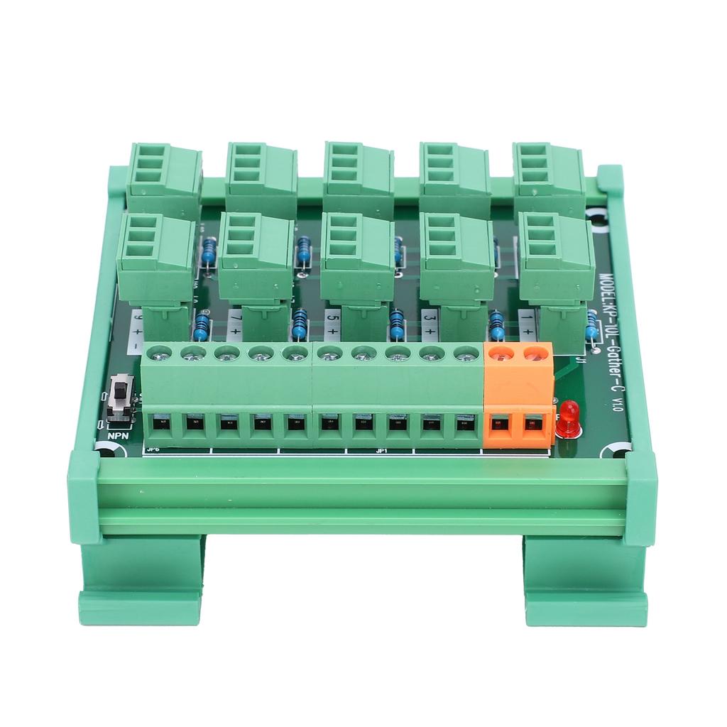 Terminal Block 3Wire 10Channel Acquisition Board NPN PNP Output KP10LGtherC