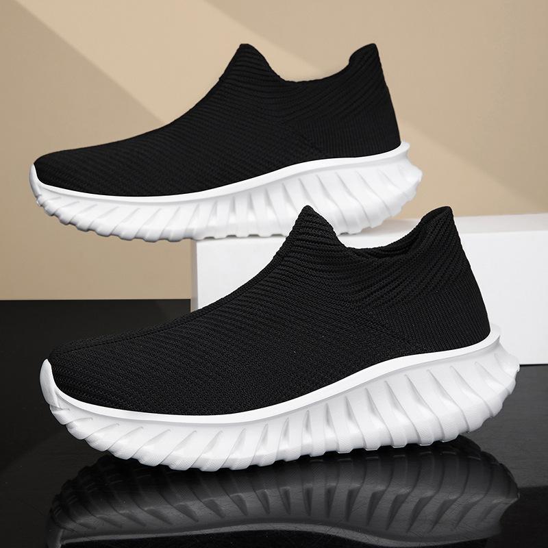 Large size new Xiyin flying weaving sports running shoes, light and breathable travel shoes