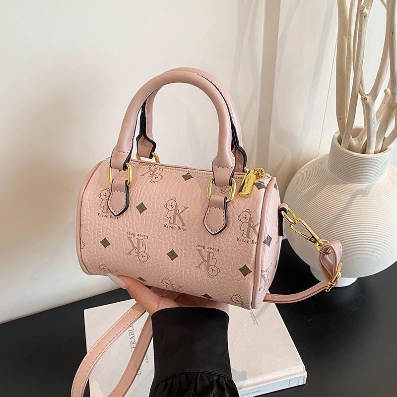Damen Retro Luxuriöse Boston Schulter- und Crossbody Kissen-Tasche
