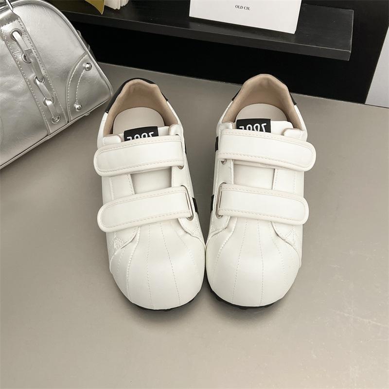 Velcro color matching casual shoes children 2025 summer high value board shoes fashion single shoes versatile student sports shoes