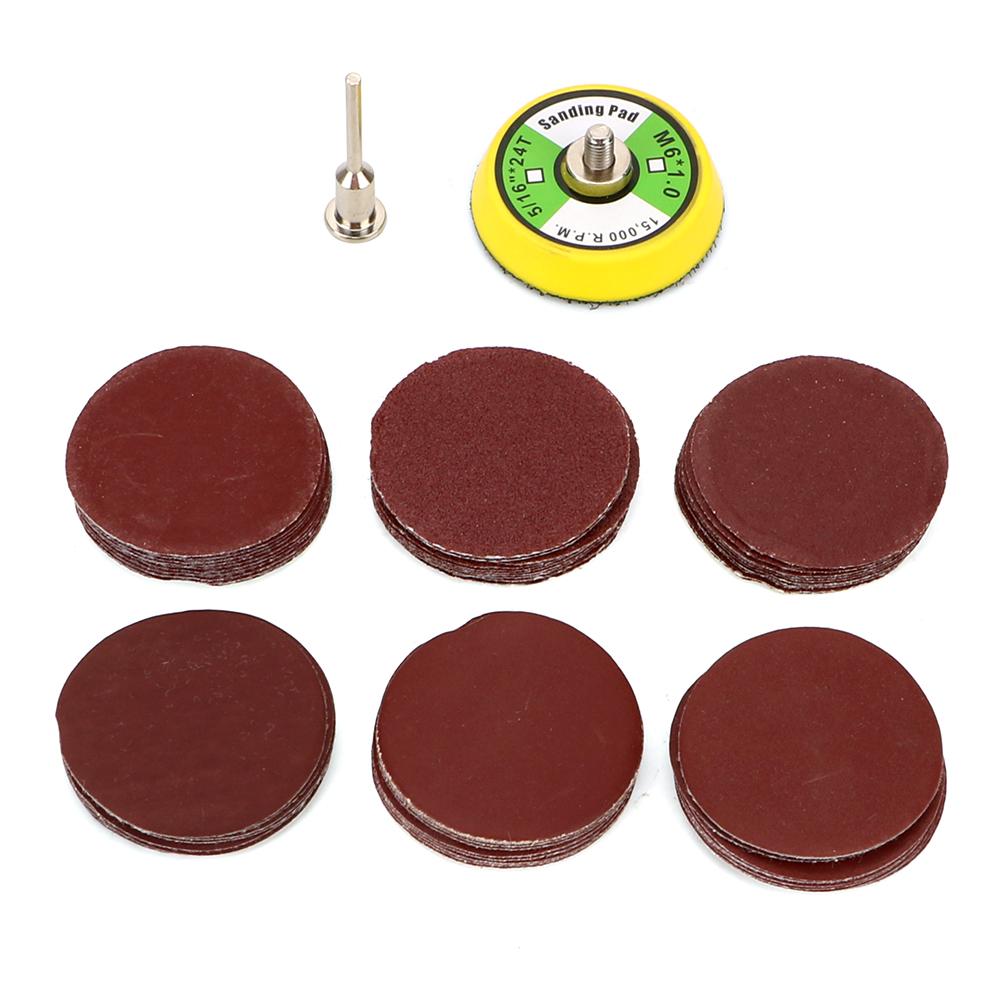 Sanding Disc Set Cleaning Tools 2inch Sanding Pad Sandpaper Disc