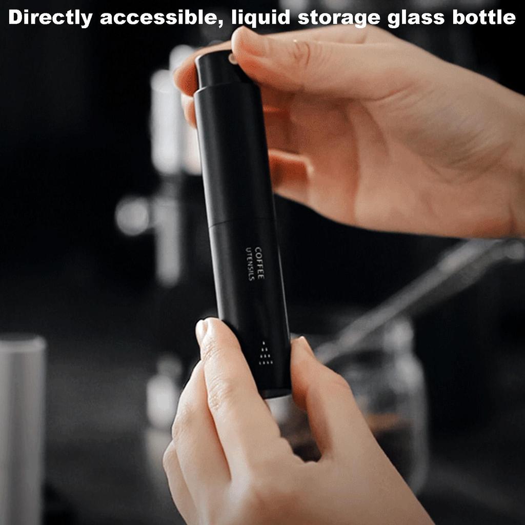 10ml Coffee Bean Spray Bottle Travel Refillable Reusable Container Fine Mist Dispenser Storage Spritzer For Liquids Perfume