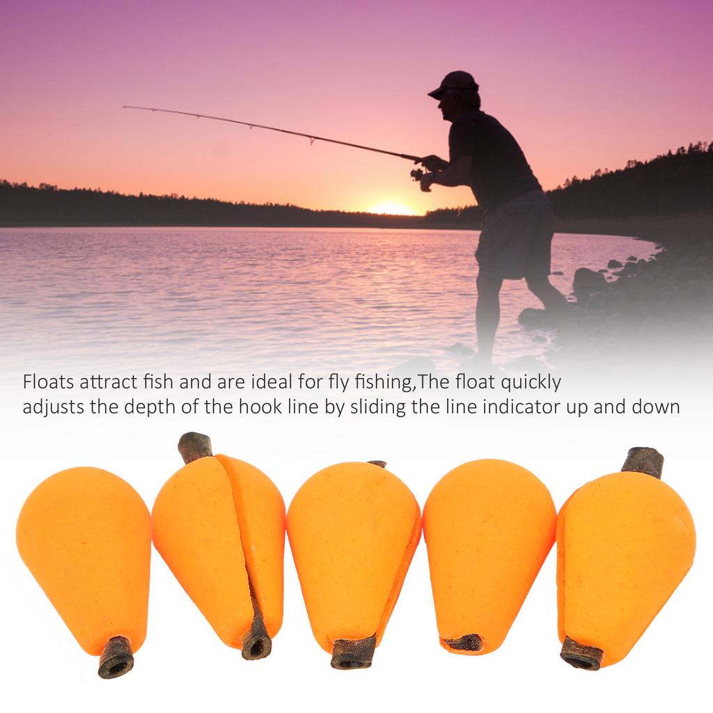 5 Pcs Fishing Foam Strike Indicator Fly Fishing Tackle Accessory NaBig Size
