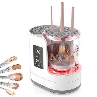 Elektrische Make-up-Pinselreinigungsmaschine mit Make-up-Pinsel-Trockner Automatisches Kosmetikpinsel-Reinigungswerkzeug für Beauty-Make-up-Pinsel