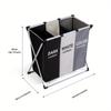 Large Laundry Basket, Freestanding Laundry Hamper, Collapsible Tall Clothes Hamper with Handles for Dirty Clothes