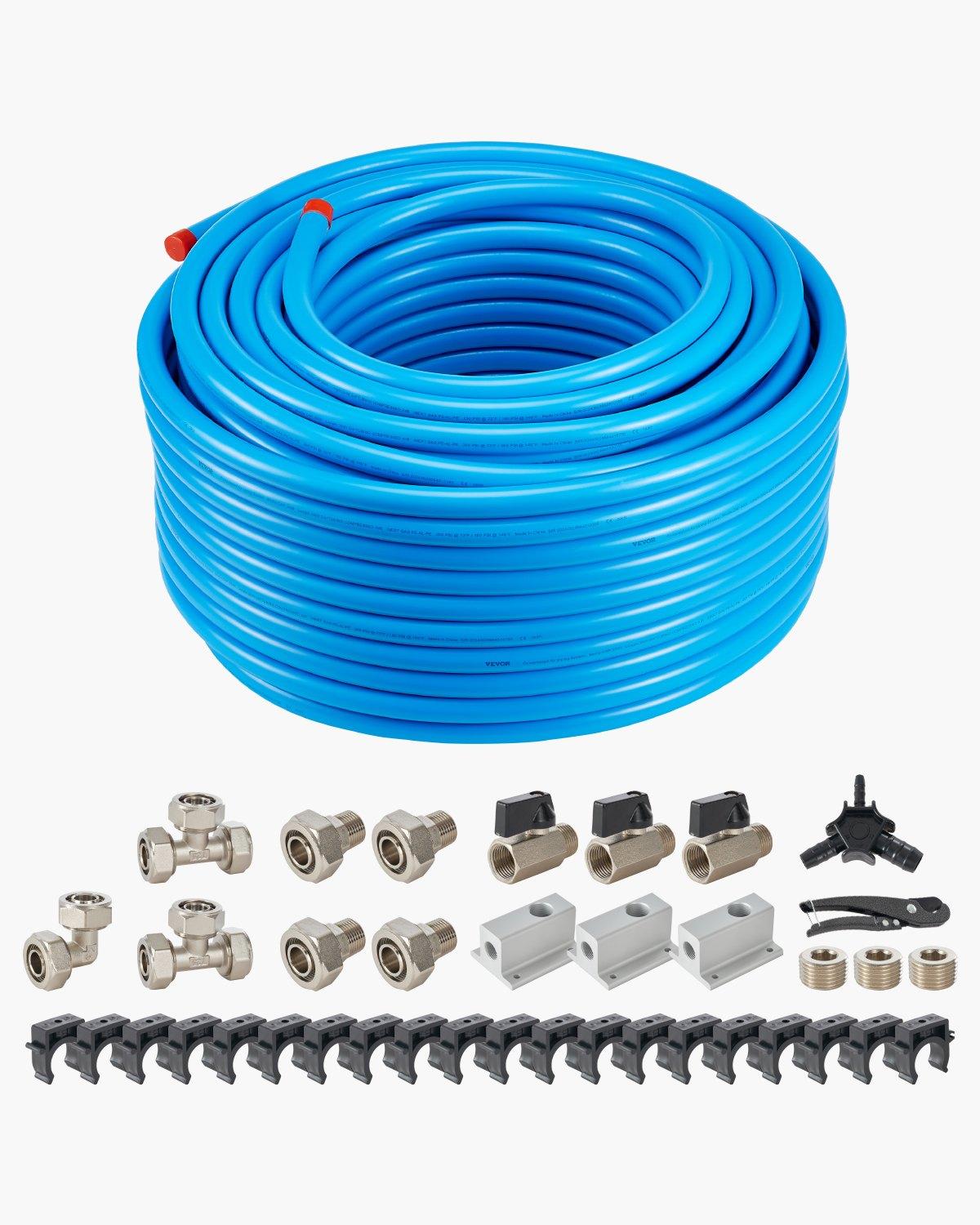 VEVOR Air Compressor Line Kit, 300FT
