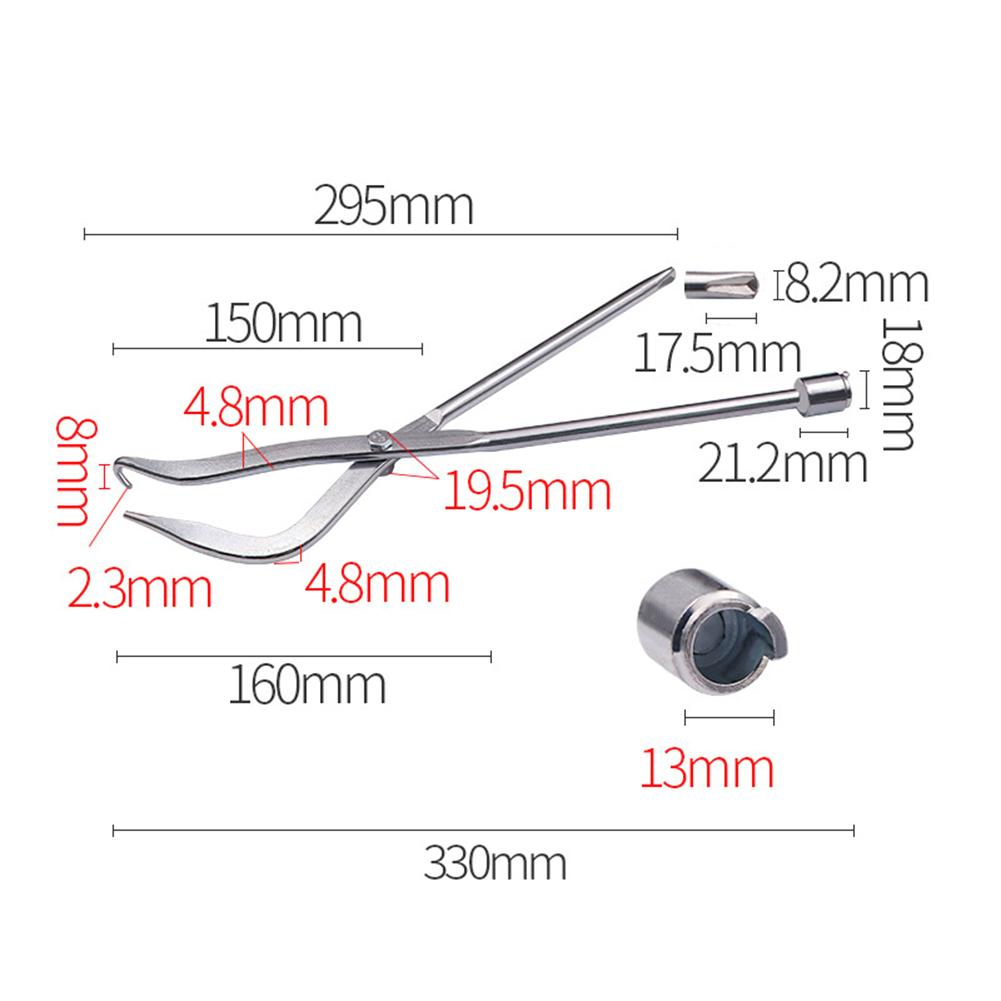 Pinza per Molla di Ritorno Freno a Tamburo per Auto con Estrattore/Installatore Manicotto Strumento di Riparazione Freni per Officina Automobilistica
