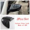 ABS Rearview Mirror / Door Handle Bowl / Fuel Tank Cap Cover Trim Carbon Fiber Accessories For MG HS / HS Plug-in  - 2024
