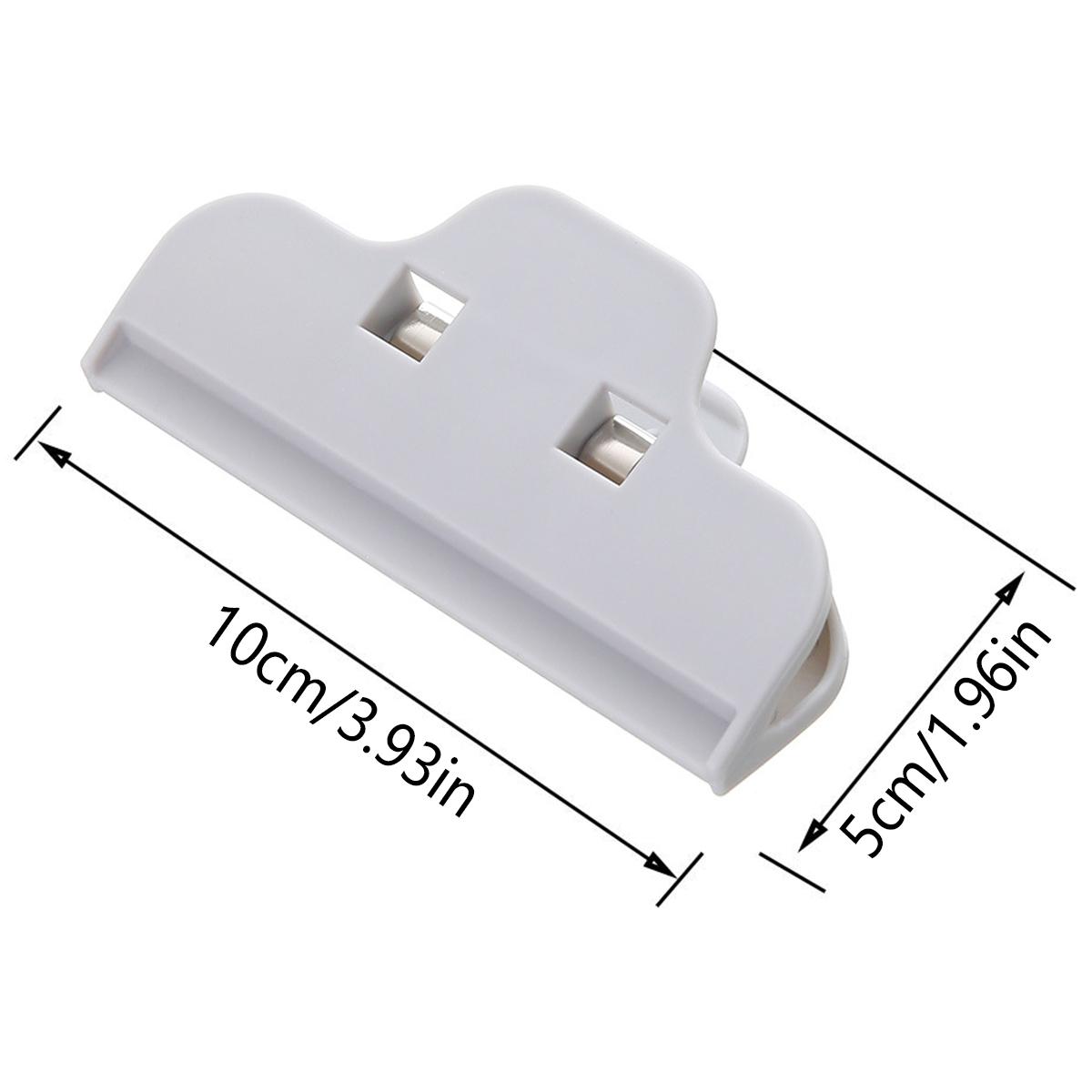 4/8Pcs Food Clip Set with Pour Spout ,Chip Bag Snack Clips Seal and Pour Bag Plastic Clips for Food Storage Sealing Clip