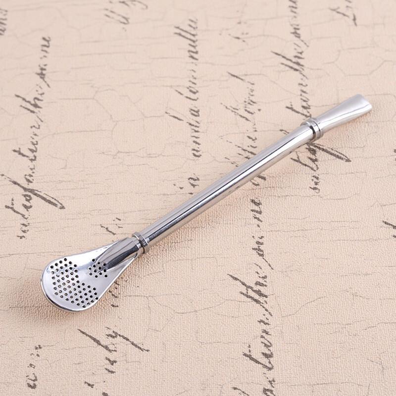 304 Stainless Steel Straw Spoon Set