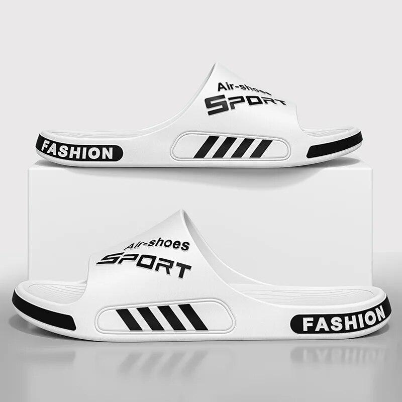 Pánské letní pantofle s tlustou podrážkou, protiskluzové, pro domácnost, do interiéru, do koupelny, na venkovní použití, velké sportovní, pro venkovní nošení LTXDGLT22