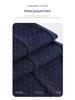 White Five Geese Polka Dot Jacquard Denim Wide-Leg Pants for Women - Autumn/Winter 2025