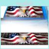 Stunning American Flag Eagle Window Tint Graphic Decal Wrap For Back Truck Tailgate