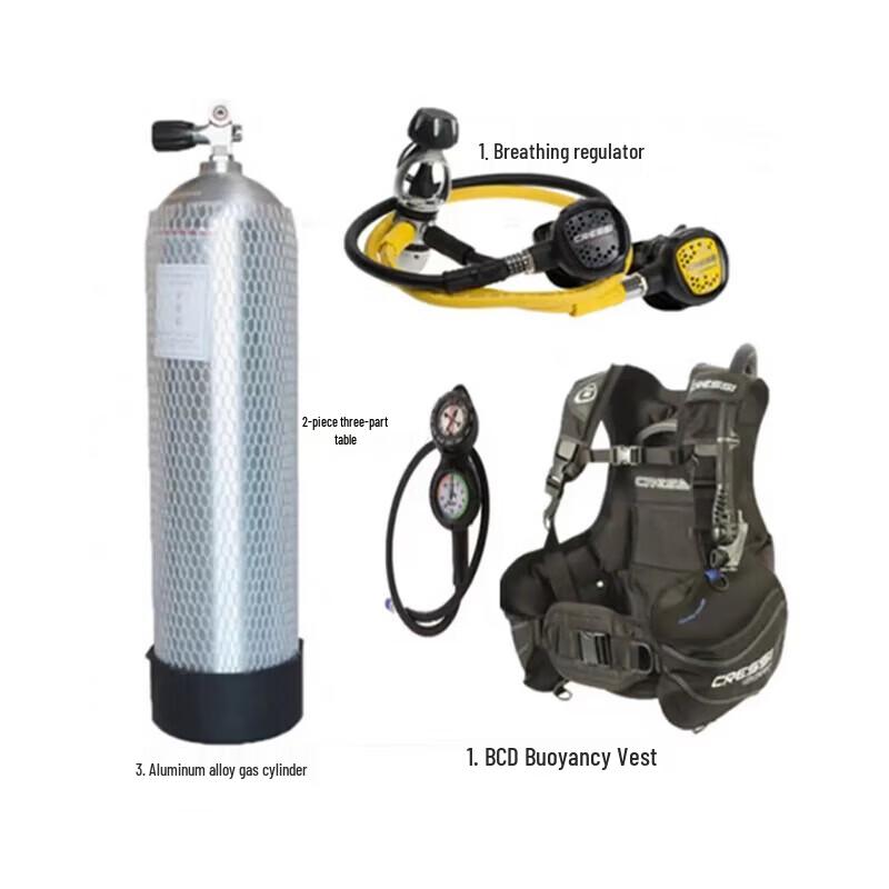 

CRESSI Scuba Diving BCD & Regulator Equipment Set