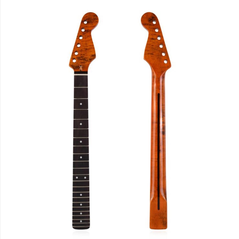 Electric Guitar Neck Replacement for Guitar Neck DIY Parts Replacement 22 Rose Wood Fretboard