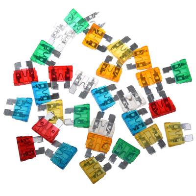 25 Automotive ATM Mini Fuse Nickel 25 Amp for Car Boat Audio Auto Alarms Fuses