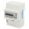 Stromzähler Einphasig DIN-Schiene Stromverbrauch Wattmeter Energiezähler Stromverbrauchsmonitor 230V 5(100)ZU