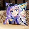 Anime Chino K-Kafu Pillow Case Pillowcase, Double-Sided Printed, Sofa Cushion, Bedroom Headboard Pillow