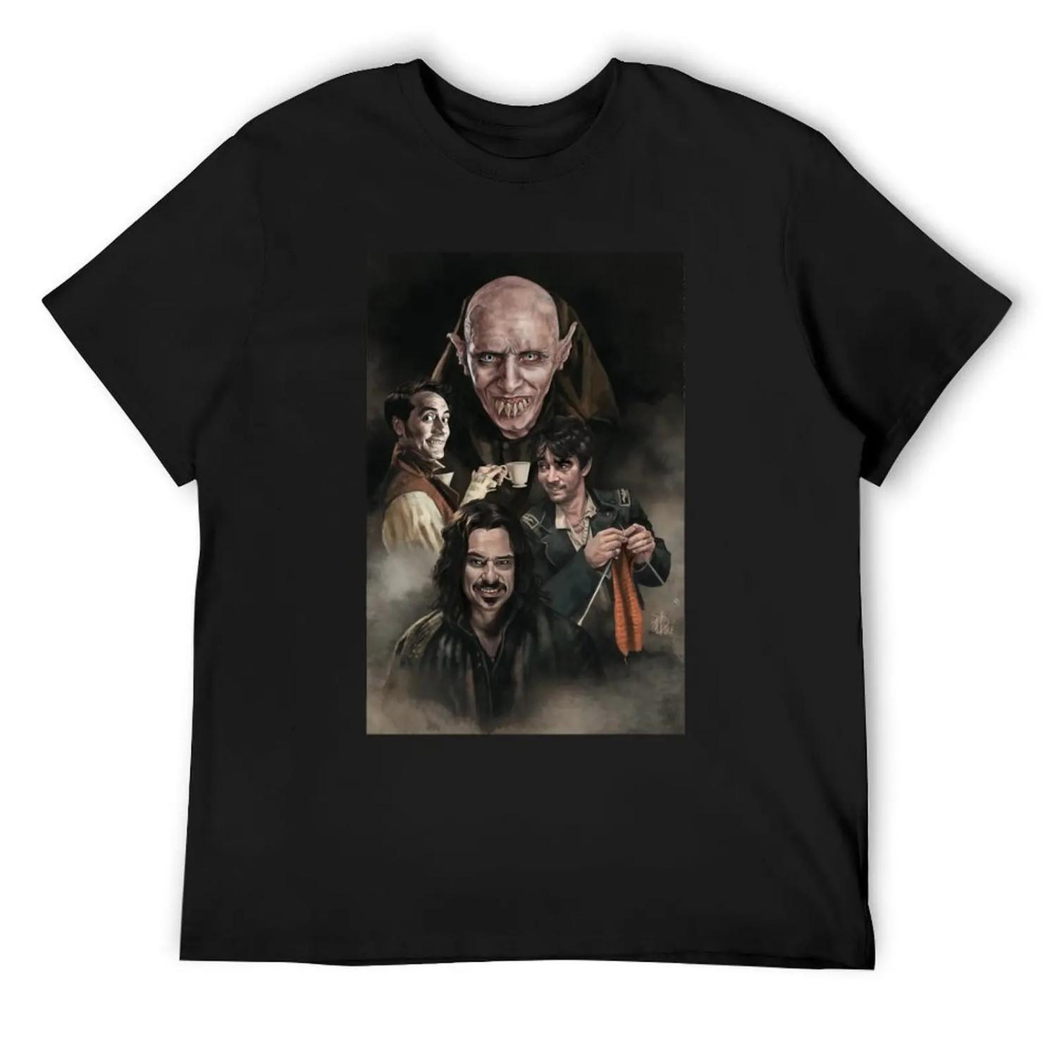 

Lover Gift What We Do In The Shadows Gifts For Movie Fan T-Shirt football t shirt plus sizes cute clothes Men s clothing XXXXXL чорний