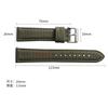 20mm 22mm Waterproof Sailcloth Watch Strap Two-Sided Nylon Watchband Quick Release Sport Wristband Belt for Men Women for Omega