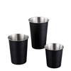 Shengjia 304 Stainless Steel Single Layer Coffee & Cold Beverage Cup