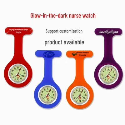 Orologio da Infermiere Luminoso in Silicone Personalizzato con Logo Stampato