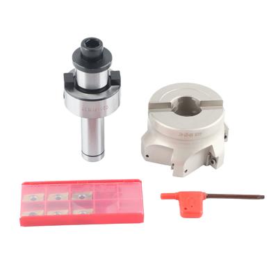C20 FMB27 Collet Chuck Holder BAP400R80276 Flute Cutter APMT1604 Milling Inserts(6PCS Milling