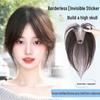 Women's Natural-Look Fluffy Bangs Wig Hairpiece for Thinning or White Hair Coverage