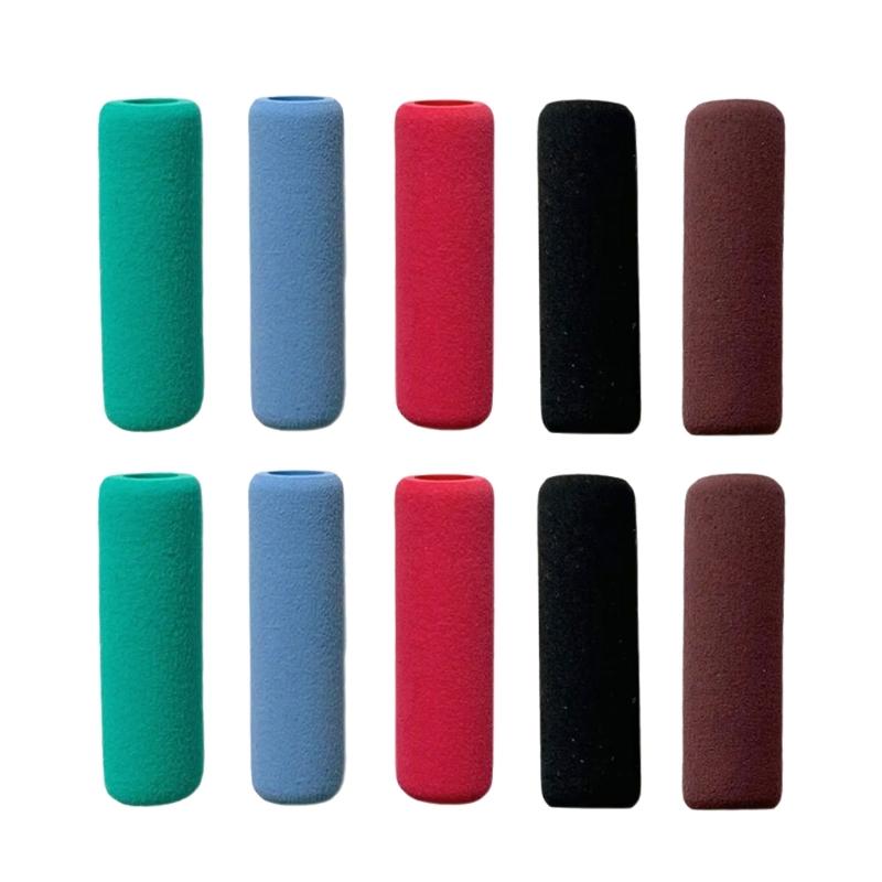 10Pcs Ergonomic Sponge Pen Grip Writing Aid Grip Foam Pencil Holder Grip for Righties Lefties Children Preschooler