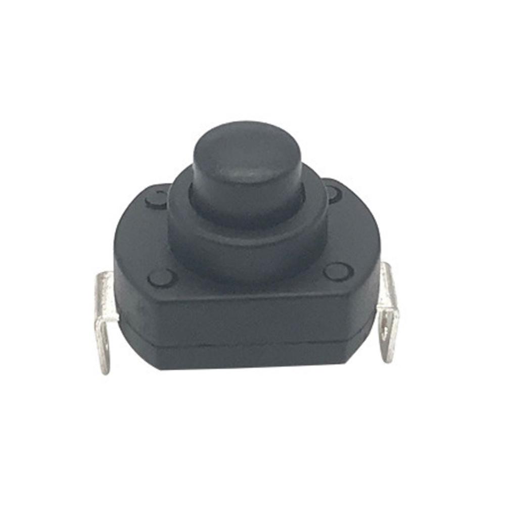 BHBL Flashlight Switch Button Power Self-Locking 6A Flashlight Button Ship-Type High Current Press To Power On 13.9mm