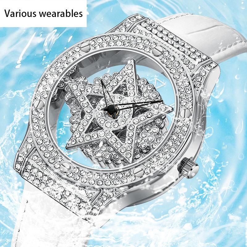 Pentagram Quartz Watch Waterproof Men's and Women's Quartz Watch Watch Men's Watch