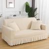High Stretch Sofa Cover For Living Room Spandex Corner Sofa Covers With Skirt Dustproof Non -Slip Sofa Slipcovers For Home Hotel