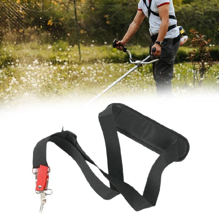 Grass Cutter Shoulder Harness Adjustable Height Garden Power Accessories For Brush Cutter With Attaching Harness