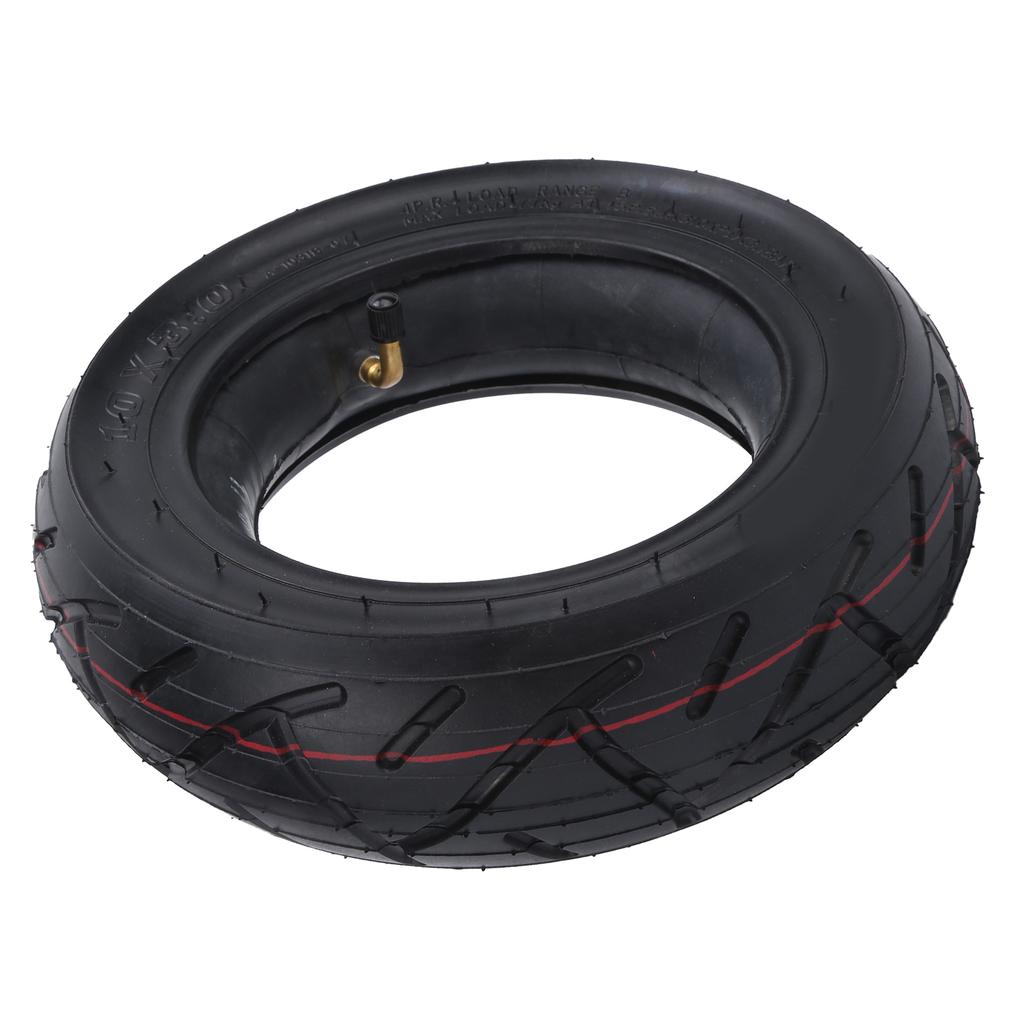 10 Zoll 10x3.0 Gummi Außen- und Innenschlauch Verdicktes Luftrad für Elektroroller Upgrade-Teile
