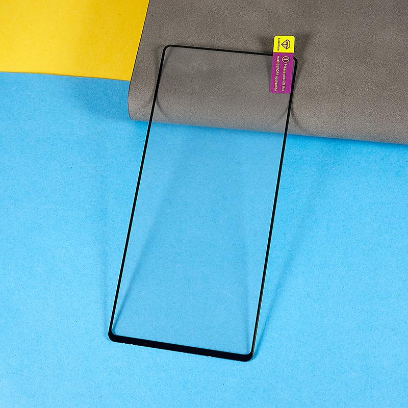 For Google Pixel 7a Anti-Scratch Tempered Glass Screen Protector Silk Printing Full Screen Cover Film (Full Glue)