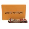 LOUIS VUITTON Bando BB scarf M70856 Judrui Brown / red silk Women Used