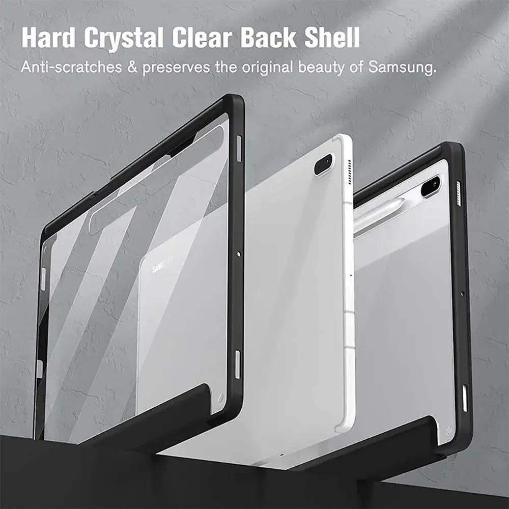 Acryl Tablethülle für Neues Samsung Galaxy Tab A9 A11 Plus + 11 8,7 Zoll S9 S10 Ultra S8 S7 fe Plus + 12,4 " S6 Lite Hülle