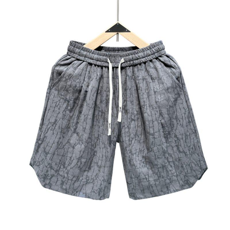 

Chinese-Inspired High-End Men s Fashion Shorts - Summer Beach Style 2026 M сірий колір